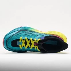 HOKA Speedgoat 5 Women's Scuba Blue/Black -Fashion Shoes Specialty Store 040547 2