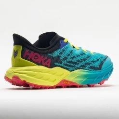 HOKA Speedgoat 5 Women's Scuba Blue/Black -Fashion Shoes Specialty Store 040547 6