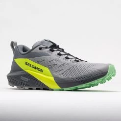 Salomon Sense Ride 5 Men's Alloy/Quiet Shade/Safety Yellow -Fashion Shoes Specialty Store 040741 5