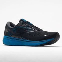 Brooks Ghost 14 Men's Black/Blackened Pearl/Blue -Fashion Shoes Specialty Store 047275 5