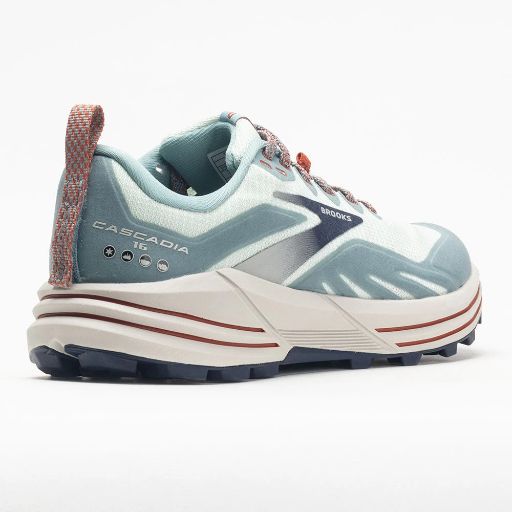 Brooks Cascadia 16 Women's Aqua/Tourmaline/Rooibos Tea 6 Brooks Cascadia 16 Women's Aqua/Tourmaline/Rooibos Tea - Image 6