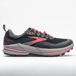 Brooks Cascadia 16 GTX Women's Black/Blackened Pearl/Coral