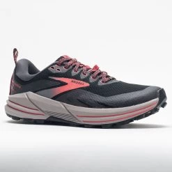 Brooks Cascadia 16 GTX Women's Black/Blackened Pearl/Coral -Fashion Shoes Specialty Store 047331 5
