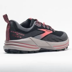 Brooks Cascadia 16 GTX Women's Black/Blackened Pearl/Coral -Fashion Shoes Specialty Store 047331 6