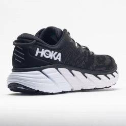 HOKA Gaviota 4 Men's Black/White -Fashion Shoes Specialty Store 047628 6