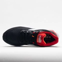 Diadora Mythos Blushield Vigore Men's Black/White/Red Italy -Fashion Shoes Specialty Store 047847 2