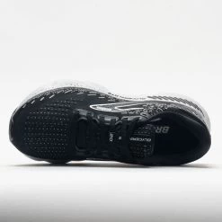 Brooks Glycerin GTS 20 Women's Black/White/Alloy -Fashion Shoes Specialty Store 048198 2