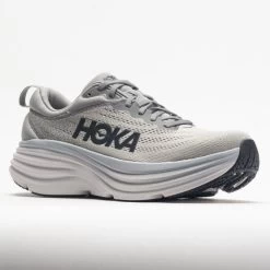 HOKA Bondi 8 Men's Sharkskin/Harbor Mist -Fashion Shoes Specialty Store 048483 5
