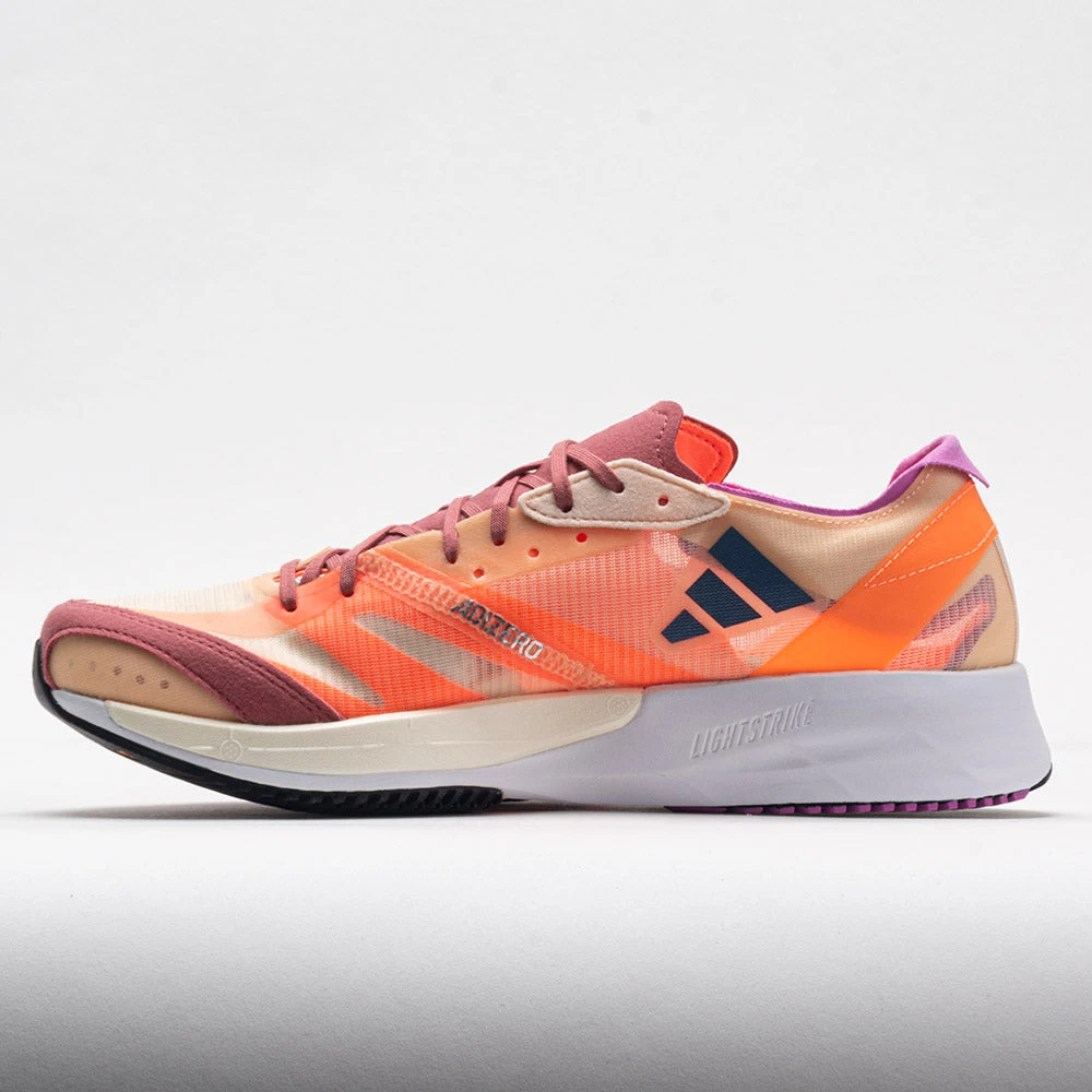 Adidas Adizero Adios 7 Women's Bliss Orange/Wonder Steel/Beam Orange 2 Adidas Adizero Adios 7 Women's Bliss Orange/Wonder Steel/Beam Orange - Image 2