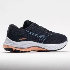 Mizuno Wave Rider 26 Mesh Women's Odyssey Grey/Quicksilver -Fashion Shoes Specialty Store 048804 6