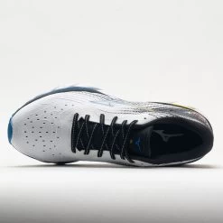 Mizuno Wave Sky 6 Men's White/Cyber Yellow -Fashion Shoes Specialty Store 049115 2