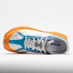 Norda RZ 001 Men's White/Blue Gradiant/Orange -Fashion Shoes Specialty Store 049128 2