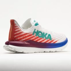 HOKA Mach 5 Women's White/Flame -Fashion Shoes Specialty Store 049251 6