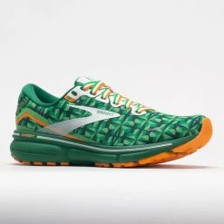Brooks Ghost 15 Women's Run Lucky Green/White/Orange -Fashion Shoes Specialty Store 049534 5