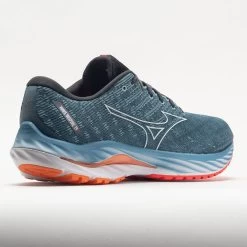 Mizuno Wave Inspire 19 Men's Provincial Blue/White -Fashion Shoes Specialty Store 049707 6