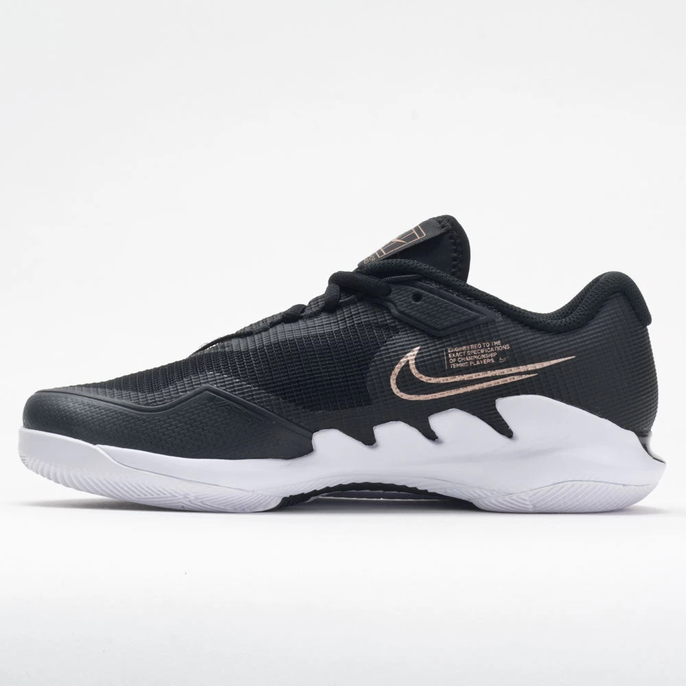 Nike Air Zoom Vapor Pro Women's Black/Metallic Red Bronze 2 Nike Air Zoom Vapor Pro Women's Black/Metallic Red Bronze - Image 2