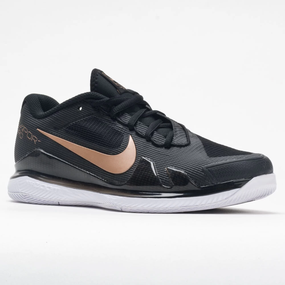 Nike Air Zoom Vapor Pro Women's Black/Metallic Red Bronze 5 Nike Air Zoom Vapor Pro Women's Black/Metallic Red Bronze - Image 5