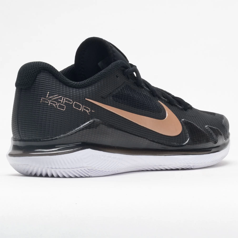 Nike Air Zoom Vapor Pro Women's Black/Metallic Red Bronze 6 Nike Air Zoom Vapor Pro Women's Black/Metallic Red Bronze - Image 6