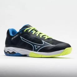 Mizuno Wave Exceed Light AC Men's Black/Neo Lime -Fashion Shoes Specialty Store 116515 5