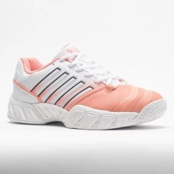 K-Swiss Bigshot Light 4 Women's Peach Amber/White/Asphalt -Fashion Shoes Specialty Store 116675 5