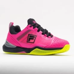 Fila Speedserve Energized Women's Knockout Pink/Safety Yellow/Black -Fashion Shoes Specialty Store 116756 5