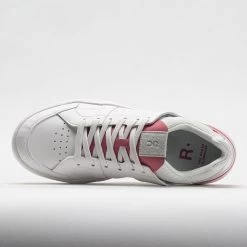 On Running On The Roger Clubhouse Women's White/Rosewood -Fashion Shoes Specialty Store 116860 2