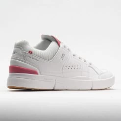 On Running On The Roger Clubhouse Women's White/Rosewood -Fashion Shoes Specialty Store 116860 6