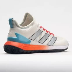 Adidas Adizero Ubersonic 4 Clay Men's Chalk White/Metallic/Blue -Fashion Shoes Specialty Store 117051 6