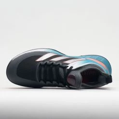 Adidas Adizero Ubersonic 4 Women's Grey/Silver Metallic/Better Scarlet -Fashion Shoes Specialty Store 117054 2