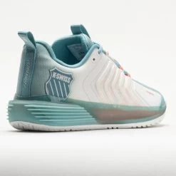 K-Swiss Ultrashot 3 Women's Blanc De Blanc/Mile Blue/Desert Flower 11 K-Swiss Ultrashot 3 Women's Blanc De Blanc/Mile Blue/Desert Flower -Fashion Shoes Specialty Store 117133 6