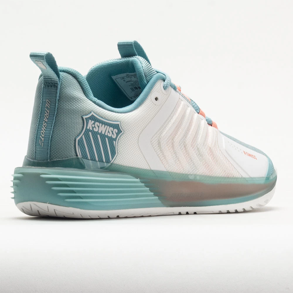 K-Swiss Ultrashot 3 Women's Blanc De Blanc/Mile Blue/Desert Flower 6 K-Swiss Ultrashot 3 Women's Blanc De Blanc/Mile Blue/Desert Flower - Image 6