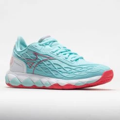 Mizuno Wave Enforce Tour AC Women's TanagerTurquoise/Paradise Pink -Fashion Shoes Specialty Store 117144 5