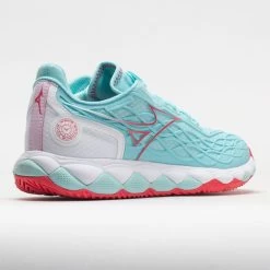 Mizuno Wave Enforce Tour AC Women's TanagerTurquoise/Paradise Pink -Fashion Shoes Specialty Store 117144 6