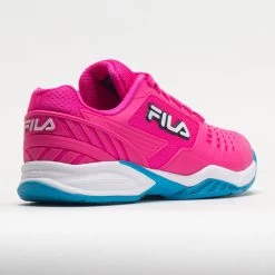 Fila Axilus 2 Energized Women's Pink Glo/White/Hawaiian Ocean -Fashion Shoes Specialty Store 117310 6