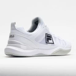 Fila Speedserve Energized Men's White/Black/Glacier Grey -Fashion Shoes Specialty Store 117316 6