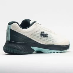 Lacoste Tech Point Women's Off White/Dark Green -Fashion Shoes Specialty Store 117612 6