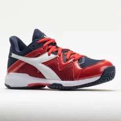 Diadora B.Icon 2 Junior Blue Corsair/White/Fiery Red -Fashion Shoes Specialty Store 121360 5