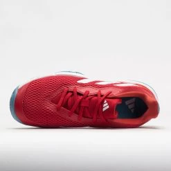 Adidas Barricade Junior Better Scarlet/White/Preloved Red -Fashion Shoes Specialty Store 121361 2