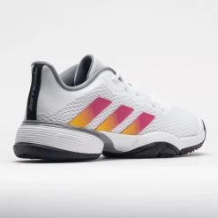 Adidas Barricade Junior White/Solar Gold/Lucid Fuchsia -Fashion Shoes Specialty Store 121362 6