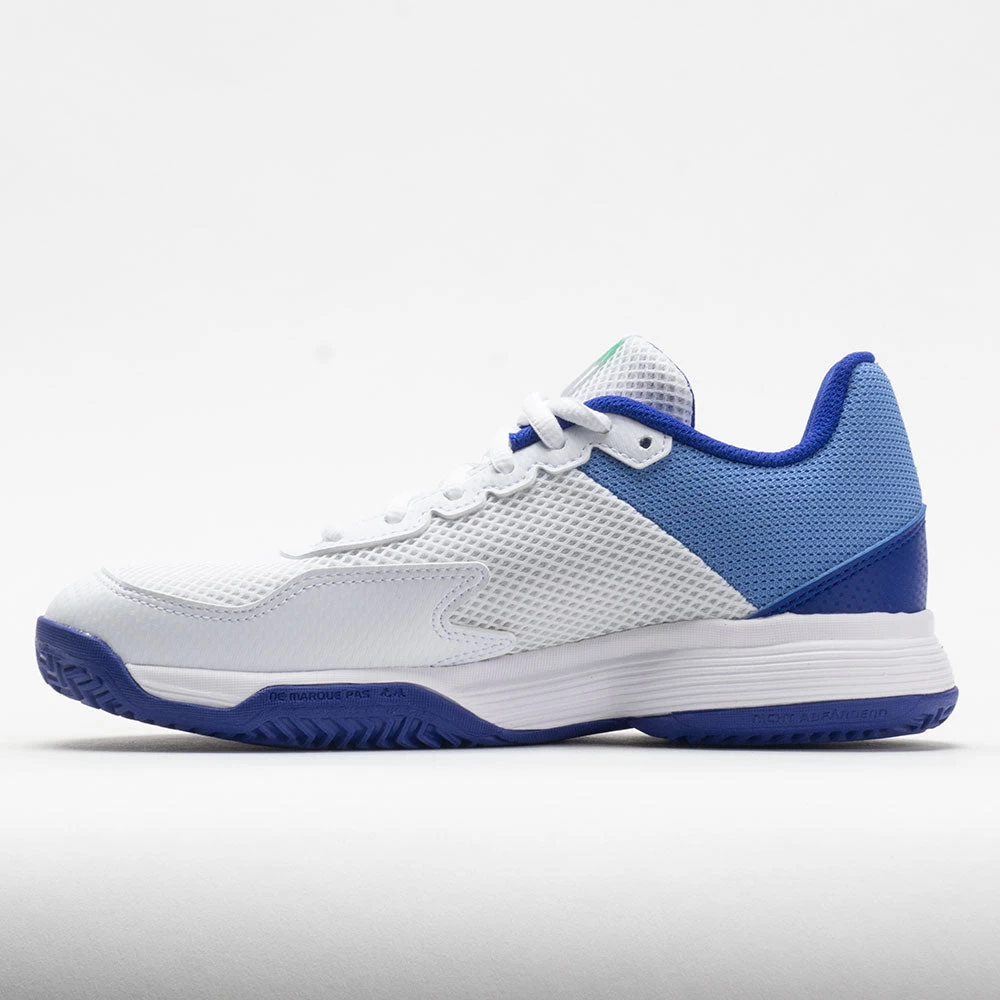 Adidas CourtFlash Junior White/Pulse Mint/Lucid Blue 2 Adidas CourtFlash Junior White/Pulse Mint/Lucid Blue - Image 2