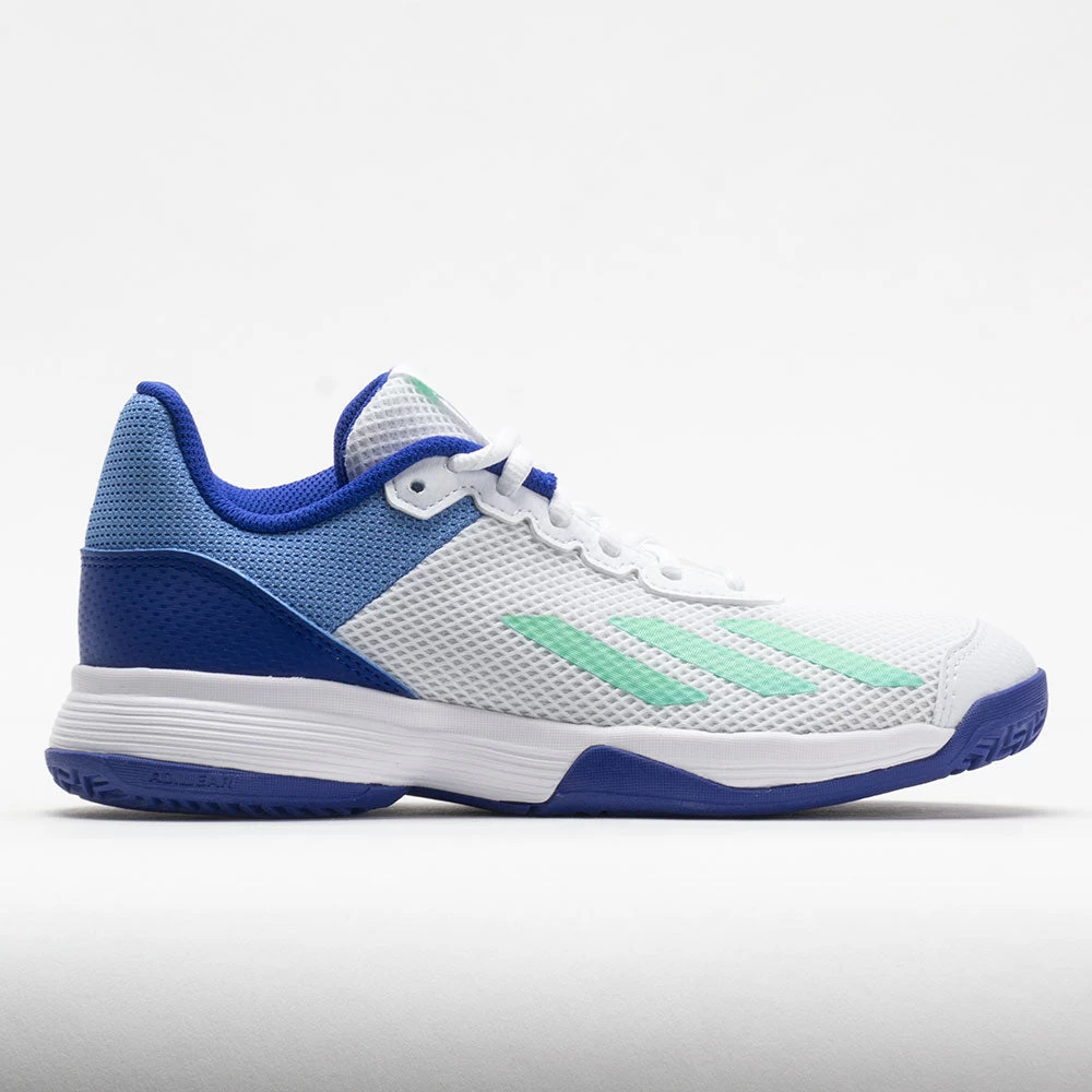 Adidas CourtFlash Junior White/Pulse Mint/Lucid Blue 1 Adidas CourtFlash Junior White/Pulse Mint/Lucid Blue
