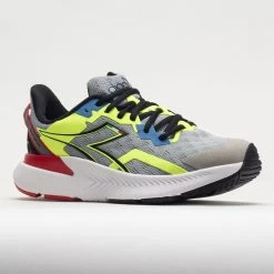 Diadora Mythos Volo 3 Junior Silver/Black/Yellow -Fashion Shoes Specialty Store 121395 5