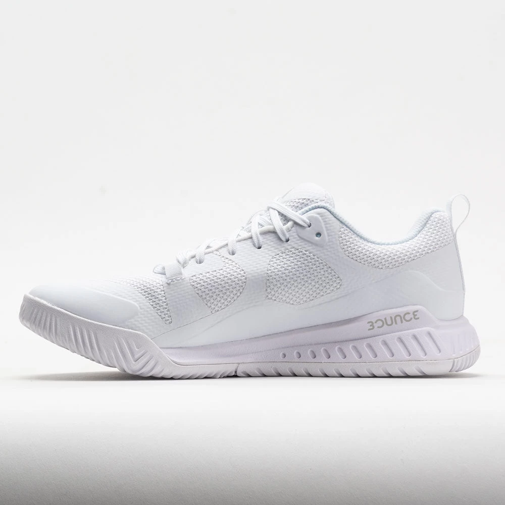 Adidas Court Team Bounce 2.0 Women's White/Silver Metallic/Grey 2 Adidas Court Team Bounce 2.0 Women's White/Silver Metallic/Grey - Image 2