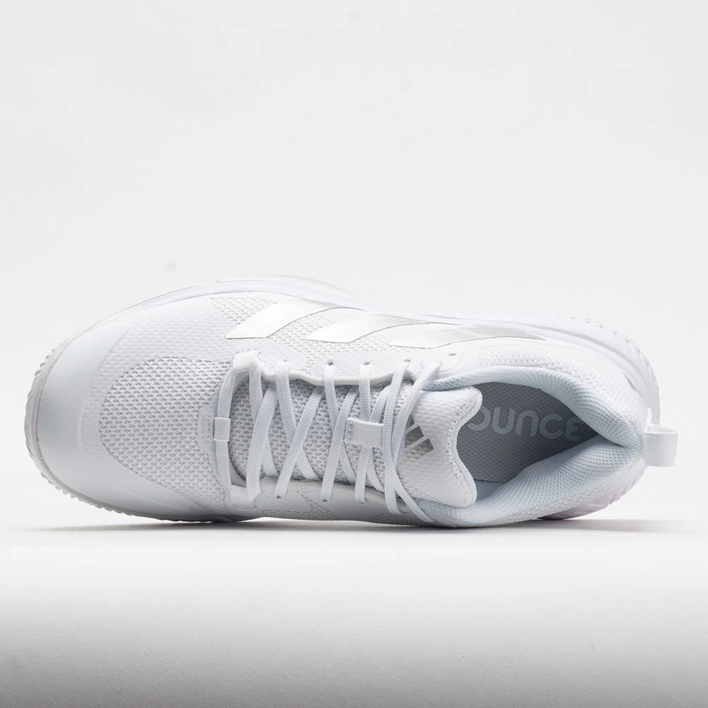 Adidas Court Team Bounce 2.0 Women's White/Silver Metallic/Grey 3 Adidas Court Team Bounce 2.0 Women's White/Silver Metallic/Grey - Image 3