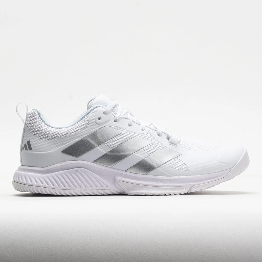 Adidas Court Team Bounce 2.0 Women's White/Silver Metallic/Grey 1 Adidas Court Team Bounce 2.0 Women's White/Silver Metallic/Grey