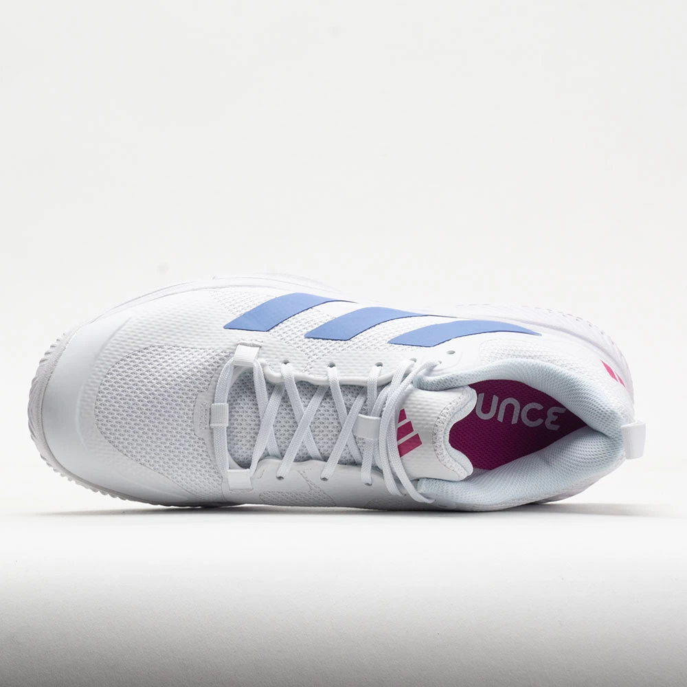 Adidas Court Team Bounce 2.0 Women's White/Blue Fusion/Lucid 3 Adidas Court Team Bounce 2.0 Women's White/Blue Fusion/Lucid - Image 3