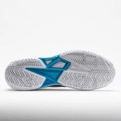 Diadora Trofeo AG Pickleball Men's White/Black/Blue Jewel -Fashion Shoes Specialty Store 370025 4