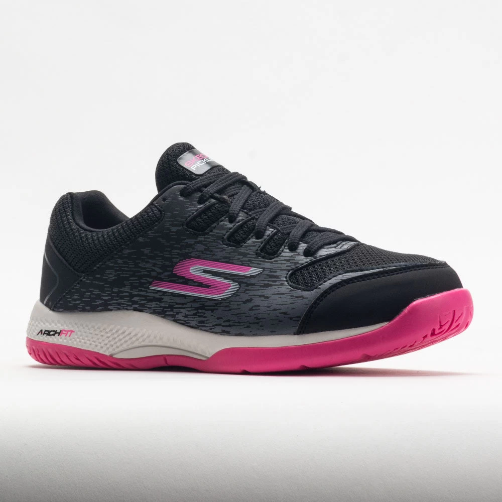 Skechers Viper Court Women's Black/Pink 5 Skechers Viper Court Women's Black/Pink - Image 5