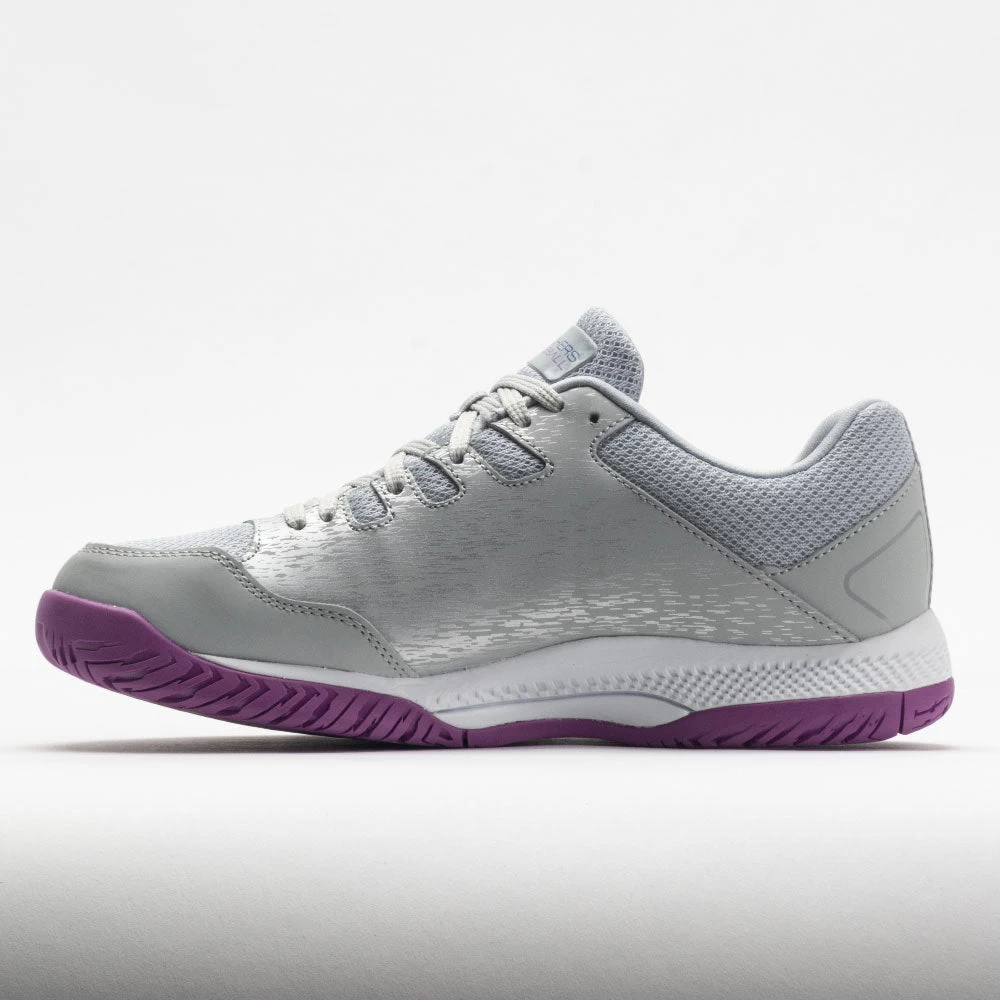 Skechers Viper Court Women's Grey/Purple 2 Skechers Viper Court Women's Grey/Purple - Image 2