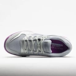 Skechers Viper Court Women's Grey/Purple 8 Skechers Viper Court Women's Grey/Purple -Fashion Shoes Specialty Store 370030 2
